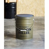 日本製 GORDON MILLER 洗車用 汽車用 露營用 金屬桶 水桶 20L 油桶 可坐 座椅 椅子 ( 綠色 / 灰色可選 )